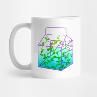 Juice box water terrarium aka aquarium Mug